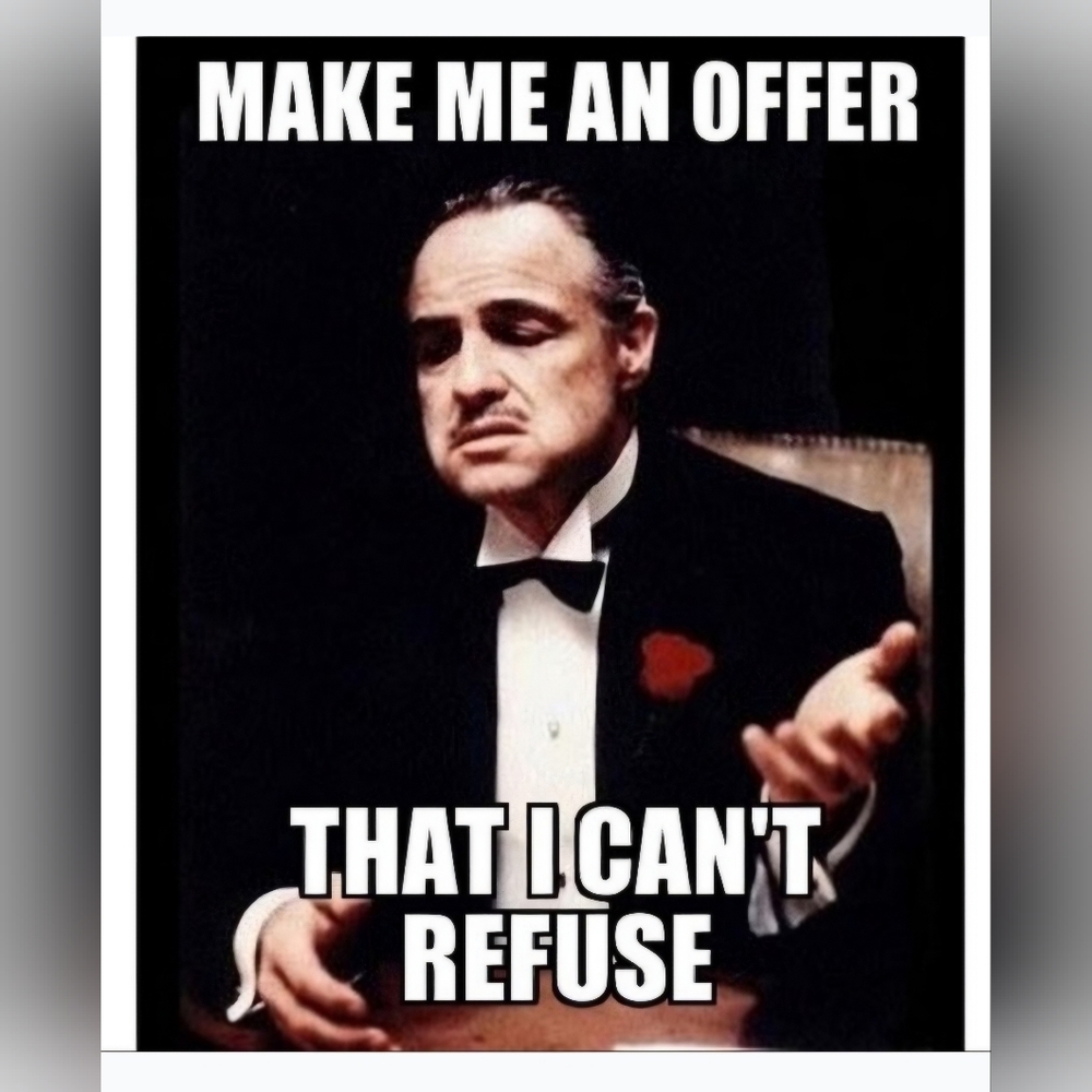 ❌️NOT FOR SALE❌️ Make Me An Offer I Can't Refuse!